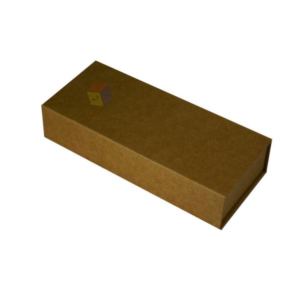 Boîtes à gouttelette de sérum cosmétique en papier kraft Boîtes cadeaux avec insert de mousse Boîtes rigides