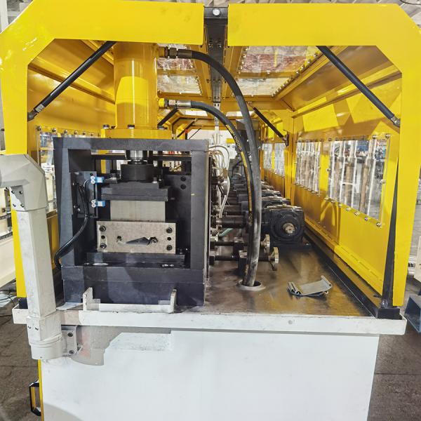 Rolling Shutter Door Frame Forming Machine Steel Chokhat Making Machine