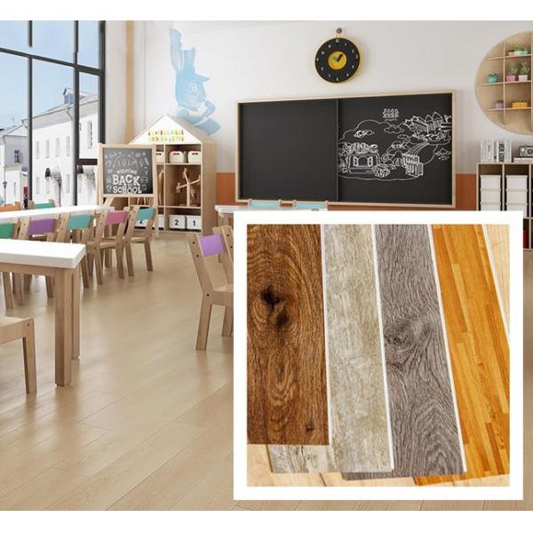 царапина уровня настила E0 винила доказательства воды 4mm 180*1220mm Spc анти-