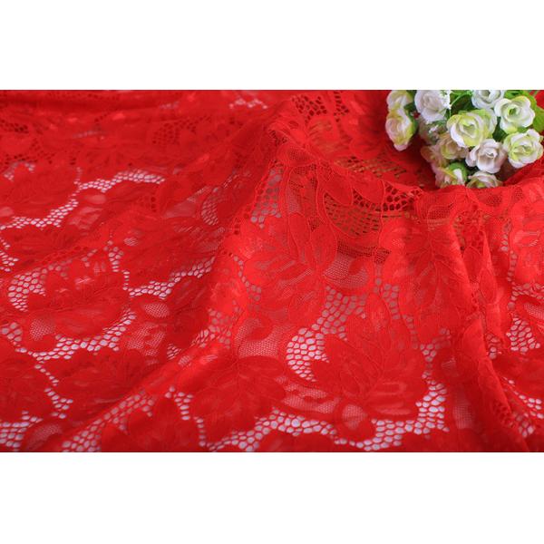 2017 Hot Sale Garment Accessories Strech French Lace Fabric with Different Color-