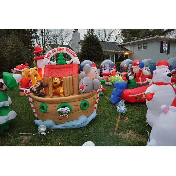 Christmas Advertising Decoration featuring Spiderman Design and Red/White Color Scheme