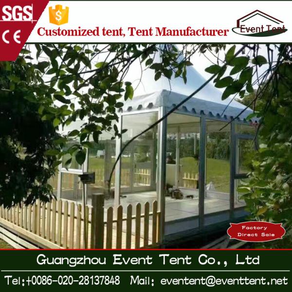 Outdoor Luxury Tent House Hotel Tent With Aluminium Profile Structure