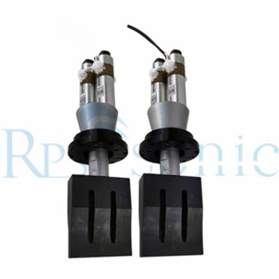 3200w Vibrator Ultrasonic Plastic Welding Machine With 8PCS Ceramic Chips
