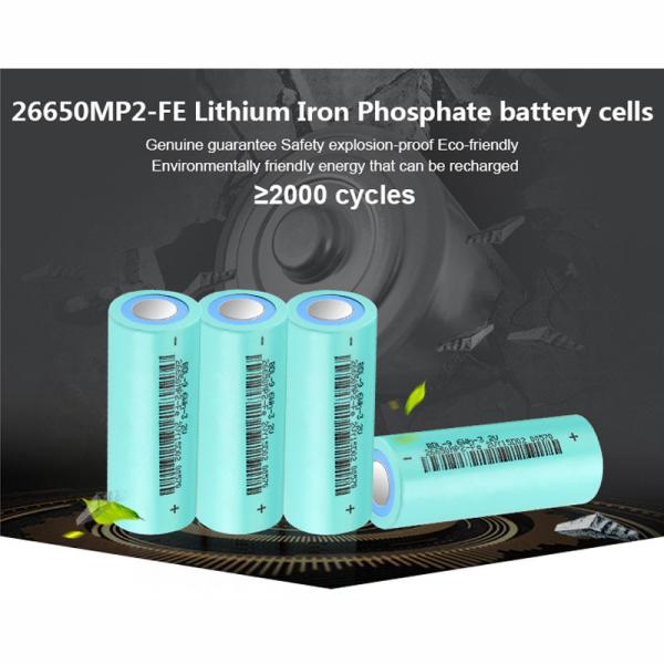 клетки Lifepo4 3.2v 3200mAh 26650 цилиндрические для UPS роботов солнечного