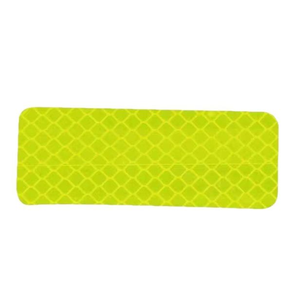 Custom Single Sided PET Anti-Collision Safety Warning Films Waterproof Electric Pressure Sensitive Acrylic Adhesive