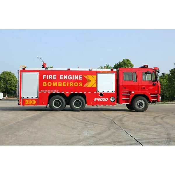 10 Wheels Tires Fire Truck 6X4 Large Capacity Water Storage Tank