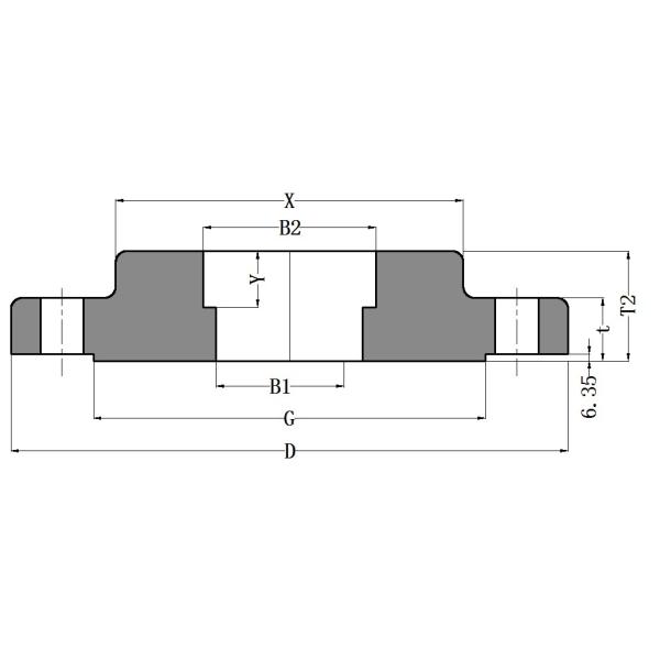 ANSI B16.5 Socket Weld Pipe Fitting Flanges Raised Face SW RF Class 400 For Wastewater Treatments