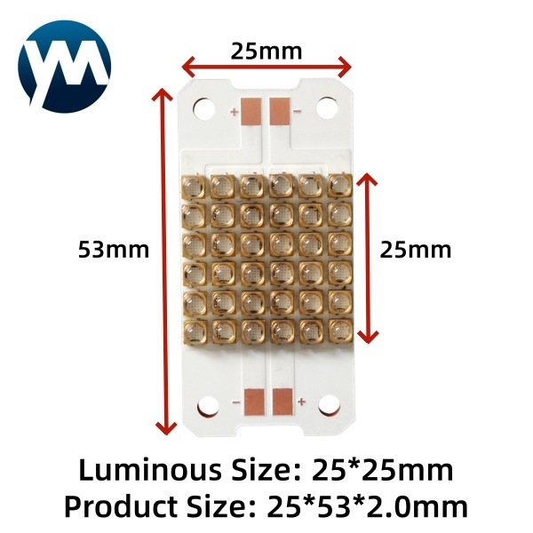 100W China Factory Curing uv curing lamp 405nm Source Module for Digital Inkjet Printer UV Curable Ink
