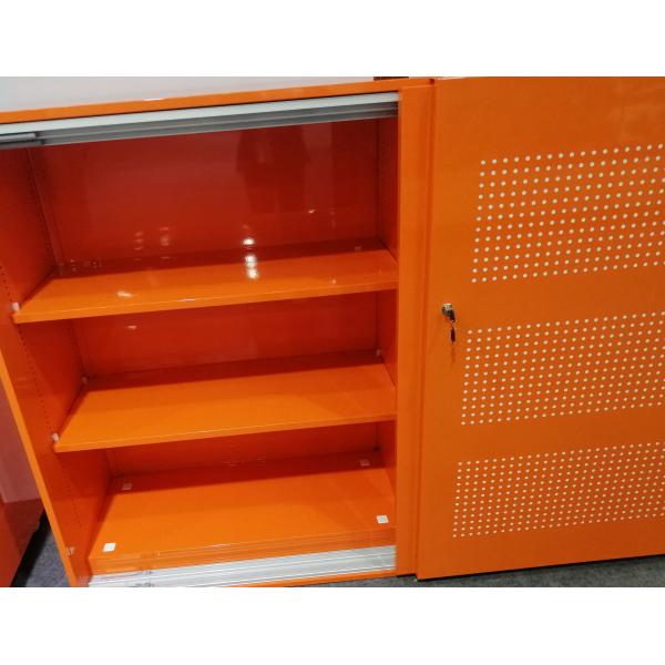 Any RAL Color Metal Filing Cupboard With Acoustic Sliding Door