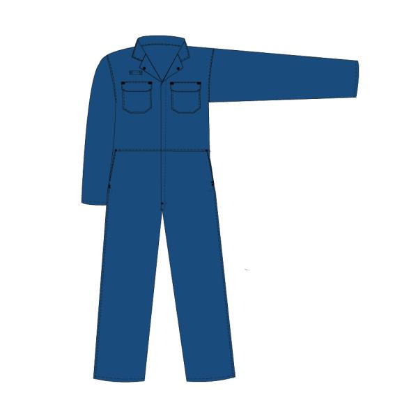 Tomax FR62 EN11612 Certified Full Cotton Fire Resistant Work Overall Arc Protection For Welding Work