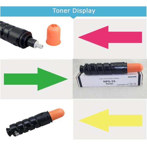 O tonalizador da copiadora de NPG55 Canon, Canon preto copia o tonalizador da máquina para IR1730i/1740i/1750i