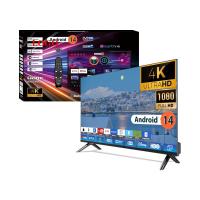Téléviseur intelligent sans cadre avec un rapport écran/corps de 97%, protection oculaire et tension de fonctionnement de 100-220V