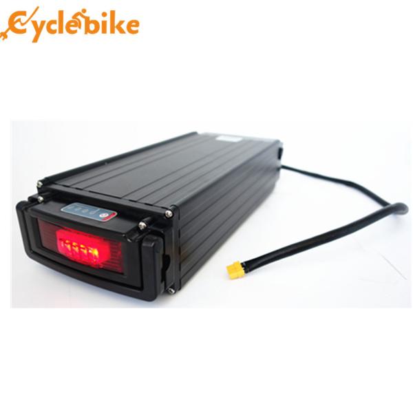 LG cell Rear Rack Electric Bike Lithium Battery 52v 16ah High capacity