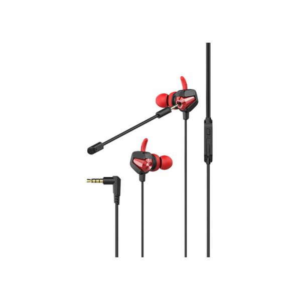 В ухе 3.5Jack связало проволокой неодимий Mic 10mm наушника игры двойной