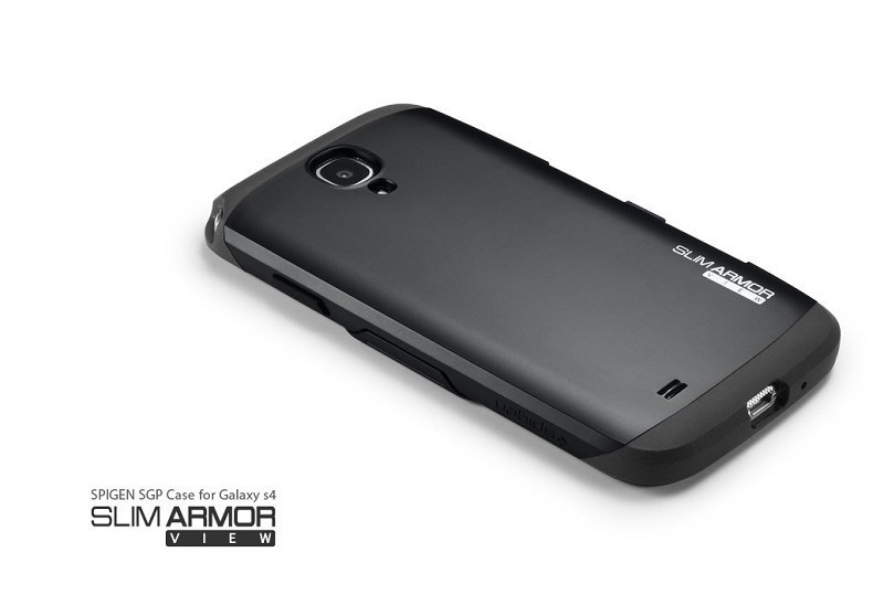 Flip Style Cell Phone TPU Case Extra Slim For Samsung Galaxy S4