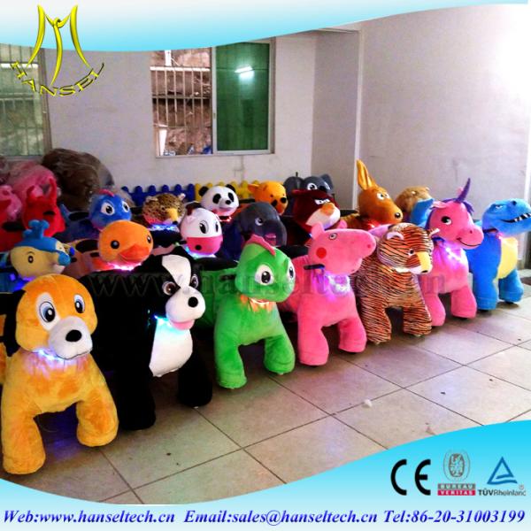 Hansel electric riding animals walking animal bike battery animals car 4 wheels bike happy rides motorized animals rides
