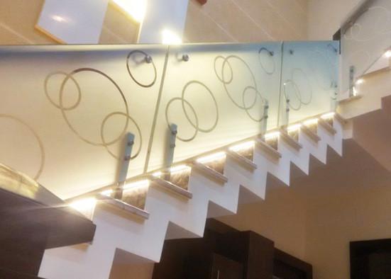 6~12mm Printing Digital Photos On Glass , Bath Shower Glass For Decorative