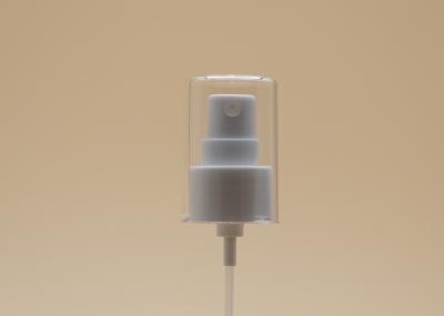 Screen Printing Fine Mist Pump Sprayer White Plastic Over Cap 24mm Neck Size