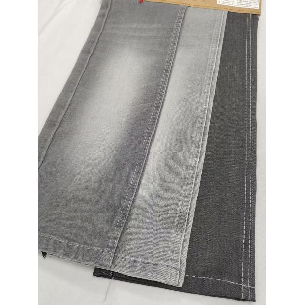 Gray Color High Stretch 11.6oz Heavy Weight 74%Cotton Denim Fabric For Boys Jeans
