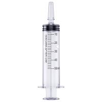 50 ml de seringa de plástico descartável líquida para animais de estimação