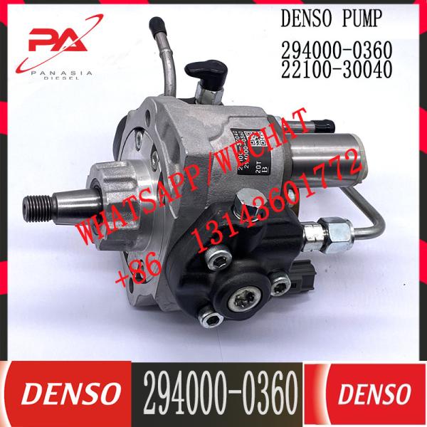 Auto Engine Part 2KD KUN15 KUN25 Fuel Injection Pump 22100-30090 294000-0360 07J 00274