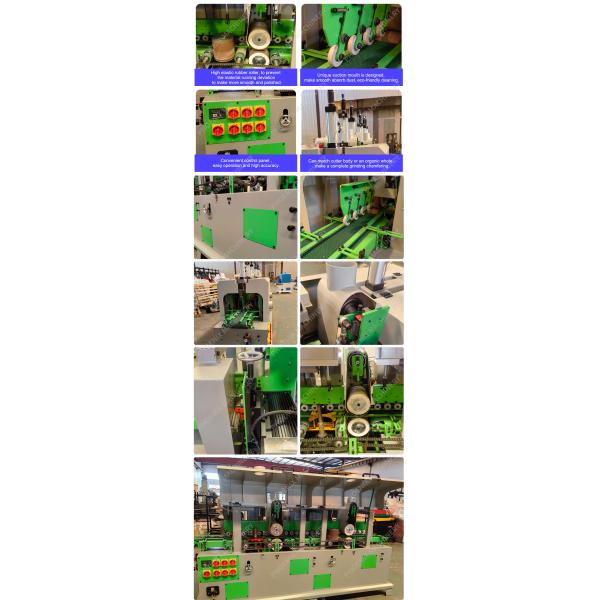 Solid wood furniture polishing made Effortless with Four side sanding machine PMS8130