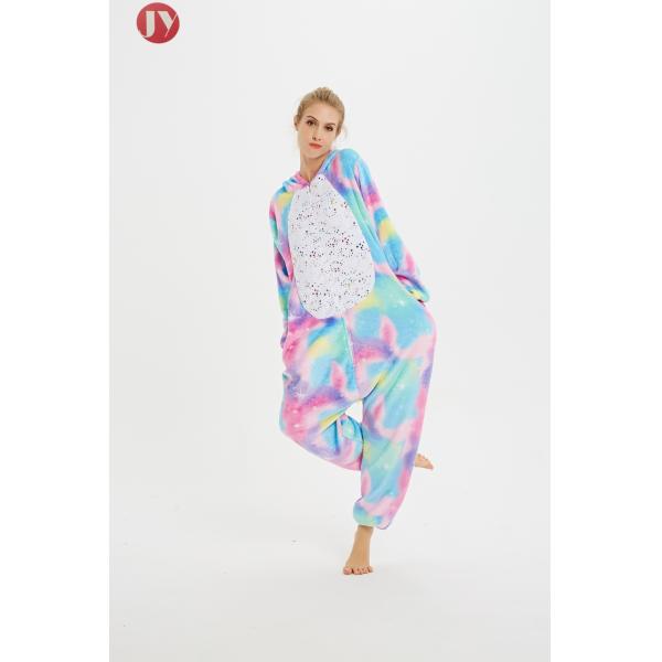 Colorful Unicorn Kigurumi Onesie pajamas Cute Custom Logo Embroidered