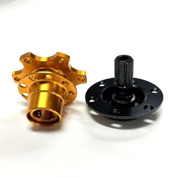 Anodized Racing Steering Wheel Quick Release Adapter 6061 Aluminum Alloy For MOMO SPARCO OMP