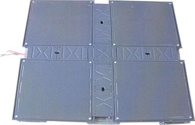 OA502 class room Fireproof independent for corners support structure Steel Raised Floor