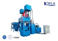Imprensa vertical da máquina hidráulica da ladrilhagem do metal para as microplaquetas de cobre