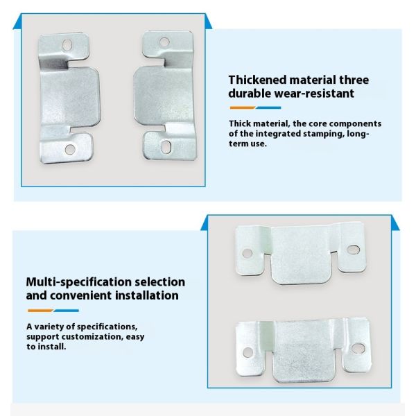 Bed Frame Connector Bracket Frame Hook Metal Sofa Joint Connection Clip Segment Sliding Furniture Hardware