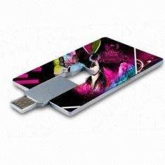Memoria USB delgada práctica barata AT-045B de la tarjeta de crédito