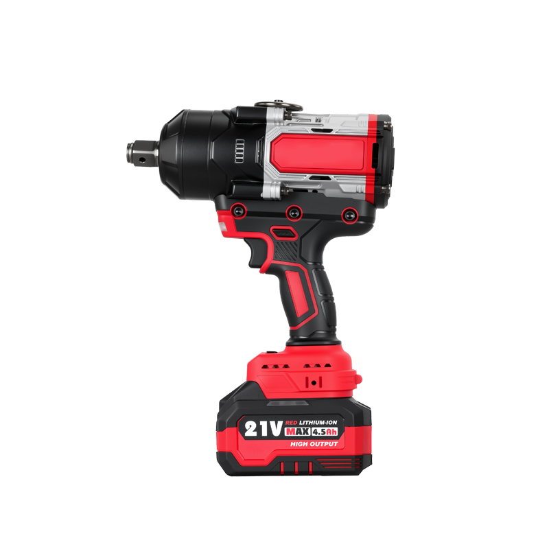 Professional Grade Electric Impact Wrench Cordless Lithium-Ion 21V with 2500Nm Max Torque for Industrial & Automotive Use