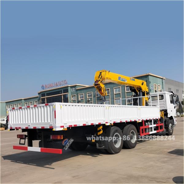 SHACMAN F3000 Boom camion de levage camion de transport de marchandises camion monté grue