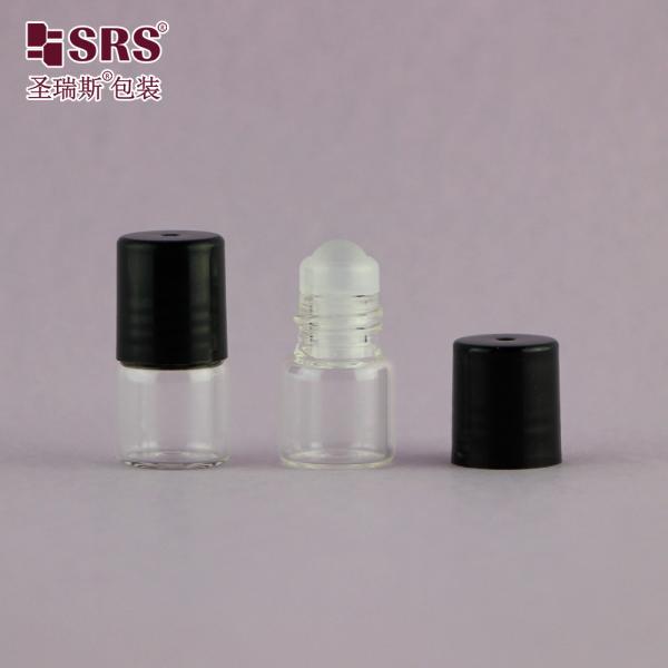BLP-1ML No Leakage Perfume Sample Roll On Glass container bottle for Chic Storage