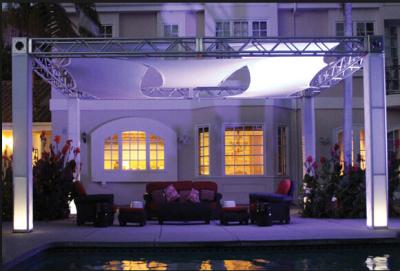 Bolt Aluminum Stage Lighting Truss 300 X 300 For Truss system