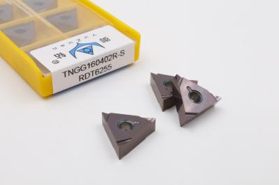 CVD que reveste a inserção cerâmica do carboneto da ferramenta metalúrgica do CNC
