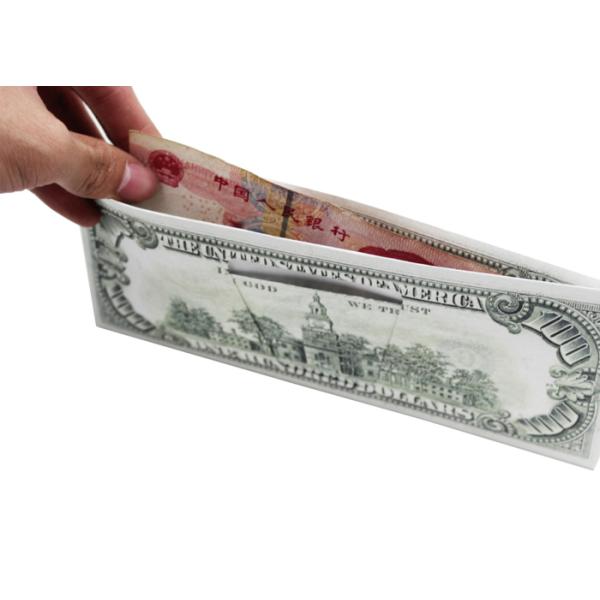 Unisex Washable Dupont Paper Wallet Tyvek Paper Wallet Custom Short Lightweight