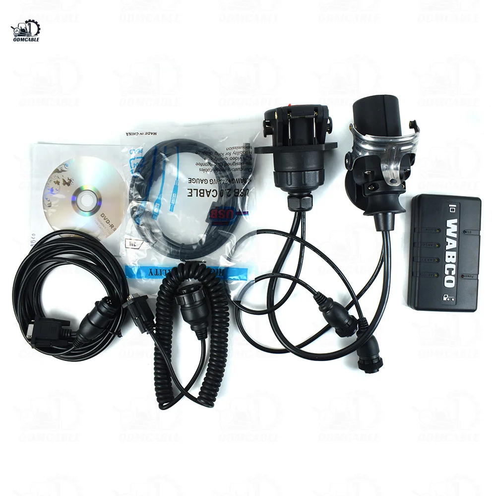 Для WABCO DIAGNOSTIC KIT (WDI) WABCO Диагностический интерфейс прицепа и грузовика для диагностического инструмента Wabco