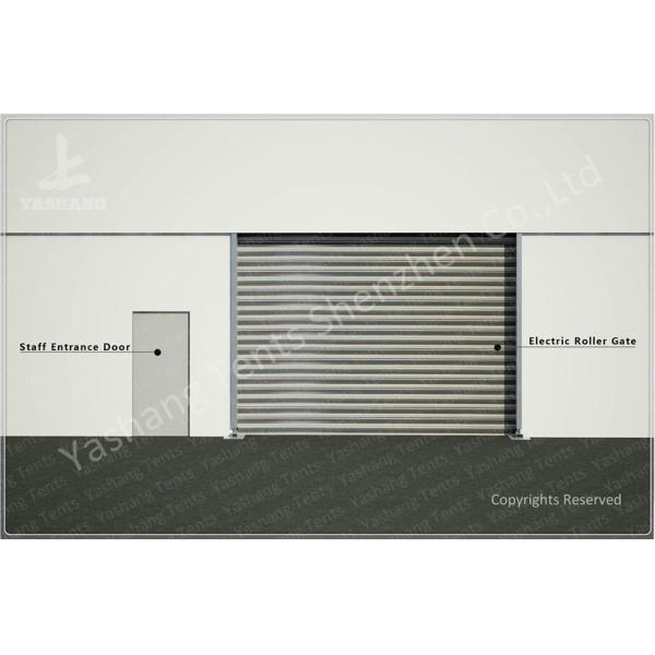 8M Height PVC Warehouse Storage Tent Anti-ultraviolet A-Shaped Roof Top Style