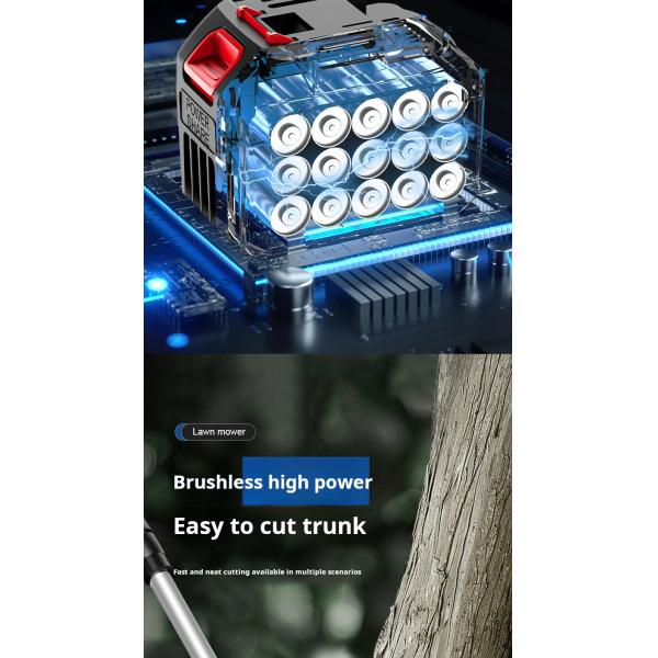 Электрическая косатка без щетки 1380 Вт низкошумная электрическая газонокосилка