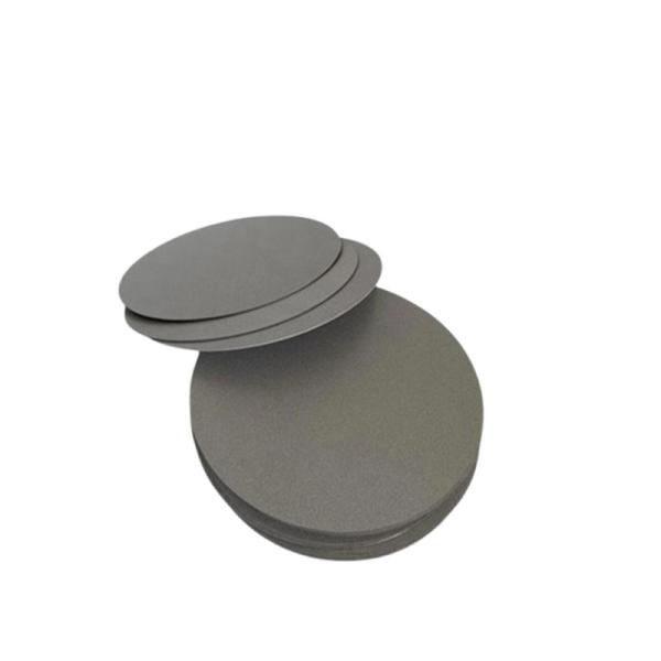 Titanium Fiber Felt Paper Circular Platinum PEM Water Electrolysis Cell Porous Sintered Felt