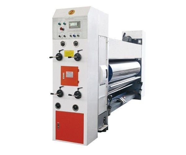 PLC Touchscreen Control Printing Slotting Die Cutting Machine Easy Operation
