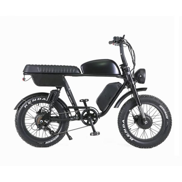 7 Speed Gears Full Suspension Electric Bike with 1000W Motor 1-3 Hours Charging Time