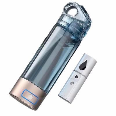 Portable Nano High Hydrogen Rich Water Generator Bottle Pure H2 Maker Ionizer Rechargeable Electrolysis Cup 2000-9000ppb