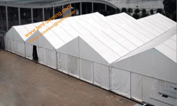Waterproof  Warehouse Marquee, Fire Resistardant Aluminum Storage Tent