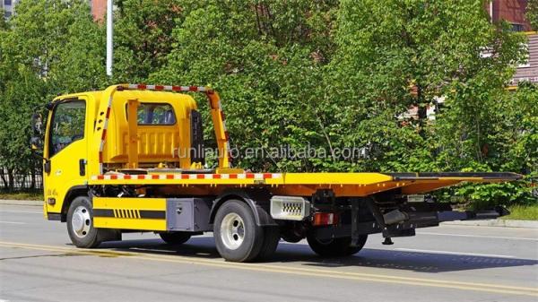 Factory ISUZU 8Ton 10 Ton Recovery Road Rescue Truck Small Mini Flatbed Platform Wrecker Towing Truck Tow Wrecker Truck