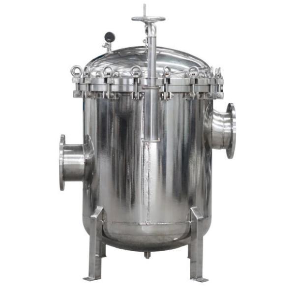 Vaso de purificação de água de aço inoxidável 304/316L Material 25KG Peso 80-600m3/H Fluxo