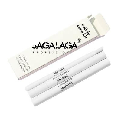 Custom Box Cuticle Remover Liquid and Cuticle Oil Pens Nail Care for Moisturize Manicure for Home Use