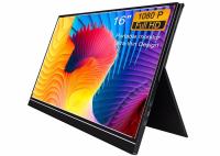 Tipo-c monitor portátil de la pulgada segunda del grueso 16 del puerto 9m m para el ordenador portátil